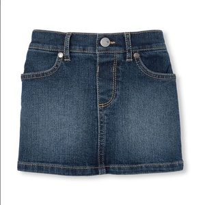 (Never worn) The Children's Place Jean Skirt/Skort